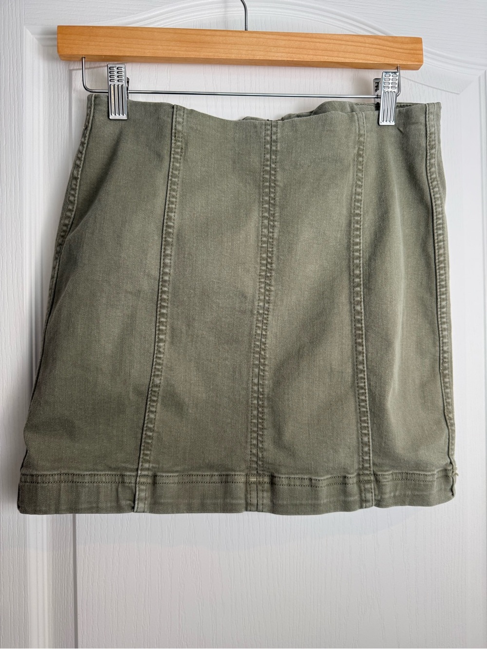 Free People Modern Femme Denim Mini Skirt